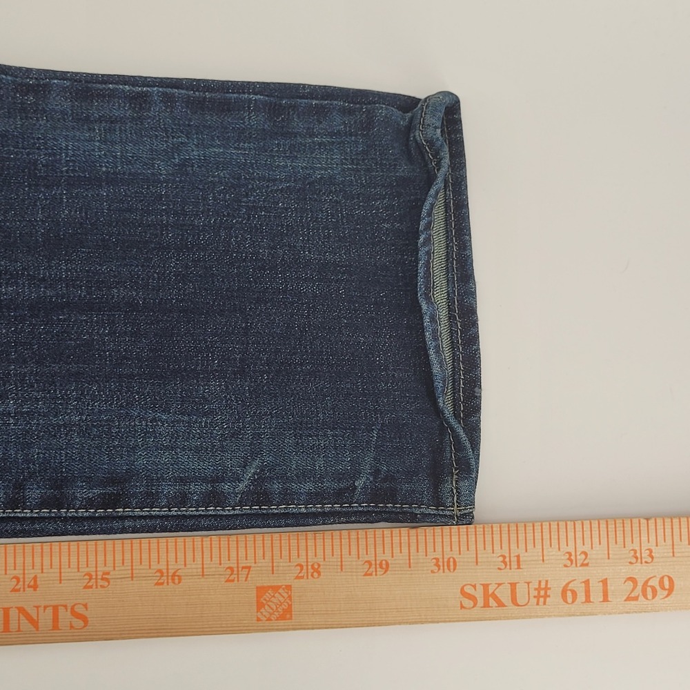 Rock & Republic Berlin Jeans 16M Blue Embroidered Pocket Straight Leg Womens - Picture 5 of 8